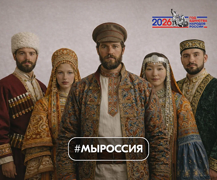 В России запустили акцию #МЫРОССИЯ, приуроченную к старту Года единства народов России